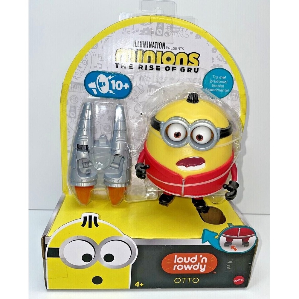 Minions 2 The Rise of Gru Loud N‎ Rowdy Figure Childs Toy OTTO